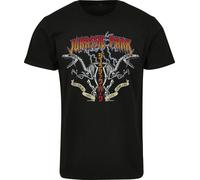 Merchcode Jurassic Park Tee Rock Nero Nero