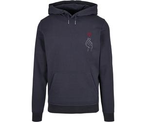 Merchcode K Heart Felpa con cappuccio Basic MP0008105 M Blu