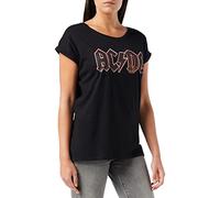 T-shirt da donna Urban Classic ac/dc voltage Noir XL