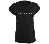 Merchcode Ladies Friends Logo Té Donna T-Shirt Cotone Jersey Kult-Serie Logo