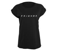 MERCHCODE Ladies Friends Logo Tee T-Shirt Donna (Pacco da 1)