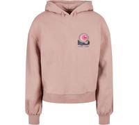 Merchcode Ladies Ladies Sunset Charm Oversized Hoody MP0008531 XXL Rosa