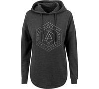 Merchcode Felpa 'Linkin Park' grigio scuro, Taglia L