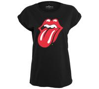Merchcode Ladies Rolling Stones Linguetta Té Top T Shirt Linguaccia Merce Donna