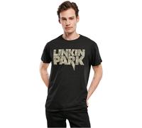 Merchcode Linkin Park Distressed Logo Tee Uomo Maglietta LP Alternative