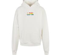 Merchcode Love TeddyOverscon cappuccio MP0008555 L Bianco