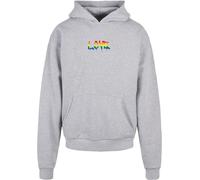 Merchcode Love TeddyOverscon cappuccio MP0008555 M Grigio