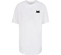 Merchcode Maglia extra large 'Halloween - Cat' nero / bianco Donna - PROMO - Maglie e top - Maglie e T-shirt - Maglie oversize Merchcode M