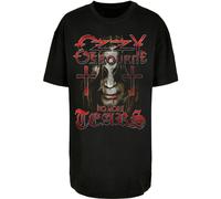 Merchcode Maglia extra large 'Ozzy Osbourne - No More Tears' grigio / color fango / rosso / nero Donna Merchcode XL