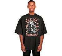Merchcode Maglietta Ozzy Osbourne Pink Bat Huge Tee MP501332 XL Nero