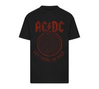 Merchcode Maglietta 'ACDC Let There Be Rock' rosso scuro / nero Uomo - Abbigliamento - Taglie comode - Maglie e T-shirt Merchcode L