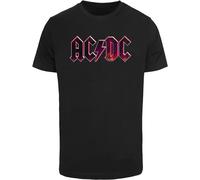 Merchcode Maglietta ACDC Logo Distressed MP5011726 S Nero