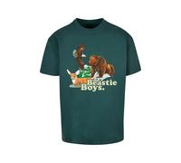 Merchcode Maglietta 'Beastie Boys Animal' marrone / giallo chiaro / verde scuro / arancione scuro Uomo - Abbigliamento - Taglie comode - Maglie e T-shirt Merchcode XS
