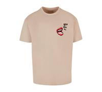 Merchcode Maglietta 'Bla Bla Bla Comic' nudo / rosso / nero Uomo Merchcode XL