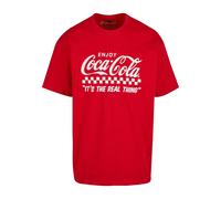 Merchcode Maglietta 'Coca Cola Enjoy Coke' rosso / bianco Uomo Merchcode L
