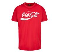 Merchcode Maglietta 'Coca Cola' rosso / bianco Uomo Merchcode M