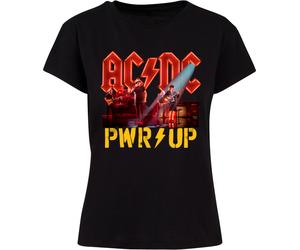 Merchcode Maglietta da donna ACDC PWRUP Stage Lights Box MP5011703 M Nero