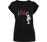 Merchcode Maglietta da donna Ladies Dream Big L Nero
