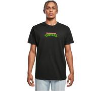 Merchcode Mc1113-turtles Team Tee T-Shirt, Nero, M Uomo