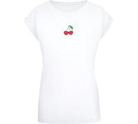 Merchcode Maglietta donna Ladies Summer Sweet Cherry MP5012099 XXL Bianco