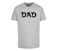 Merchcode Maglietta 'Fathers Day - The Man, The Myth, The Legend' grigio sfumato / nero Uomo Merchcode S grigio sfumato / nero