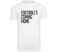 Merchcode Maglietta Footballs Coming Home Logo Tee L Bianco