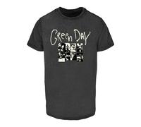 Merchcode Green Day Collage Acid Short Sleeve T-shirt Nero M Uomo