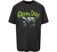 Merchcode Maglietta Green Day Dookie Anniversary Oversize Acid Tee MC1145 L Nero