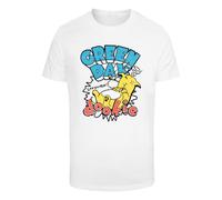 Merchcode Maglietta 'Green Day Dookie' blu / giallo / nero / bianco Uomo - Abbigliamento - Taglie comode - Maglie e T-shirt Merchcode L