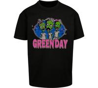 Merchcode Maglietta Green Day Zombie Oversized Tee MC1150 S Nero