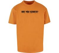 Merchcode Maglietta Halloween Are You Scared MP0009022 S Arancione