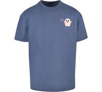 Merchcode Maglietta Halloween Boo Ghost MP0008974 XXL Blu