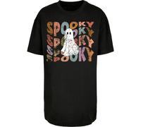 Merchcode Maglietta Halloween Spooky Ghost da donna MP0009001 S Nero