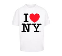 Merchcode Maglietta 'I Love NY' rosso / nero / bianco Uomo - Abbigliamento - Taglie comode - Maglie e T-shirt Merchcode M