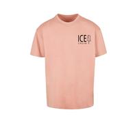Mc Clothes Ice Cream Oversized Short Sleeve T-shirt Rosa S Uomo