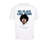 Merchcode Maglietta 'Jack Harlow No Place Like Home' beige / navy / nero / bianco Uomo - Abbigliamento - Taglie comode - Maglie e T-shirt Merchcode L