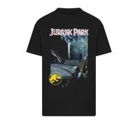 Merchcode Jurassic Park T-rex Short Sleeve T-shirt Nero XS Uomo