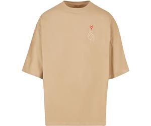 Merchcode Maglietta K Heart Huge Tee MP0007485 S Beige