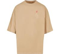 Merchcode Maglietta K Heart Huge Tee MP0007485 XS Beige