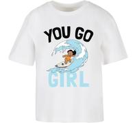 Merchcode Maglietta Lilo & Stitch You Go Girl Tee MC1241 XL Bianco