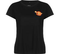Merchcode Maglietta 'Lola' giallo pastello / rosso arancione / nero / bianco Donna - Abbigliamento - Taglie comode - Maglie e top - Maglie e T-shirt Merchcode XS