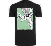 Merchcode Maglietta Looney Tunes Bugs Bunny Funny Face Tee Nero XS Nero