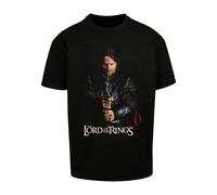 Merchcode Maglietta Il Signore degli Anelli Aragorn Oversize Tee MC1153 M Nero