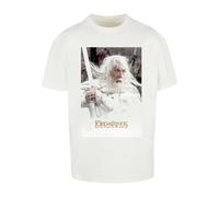 Merchcode Lord Of The Rings Gandalf Oversized Short Sleeve T-shirt Bianco L Uomo