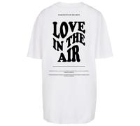 Merchcode Mp0008451-ladies Love in The Air Oversized Boyfriend Tee T-Shirt, Bianco, L Donna