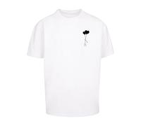 Merchcode Maglietta 'Love In The Air' nero / bianco Uomo Merchcode XXL nero / bianco
