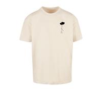 Merchcode Maglietta 'Love In The Air' sabbia / nero Uomo Merchcode XXL sabbia / nero