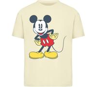 Merchcode Maglietta Mickey Vintage Pose MC1265 L Giallo