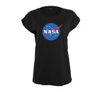 Mister Tee Camicia femminile Ladies NASA Insignia Tee Nero 4XL Nero