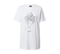 Merchcode Maglietta nero / bianco Donna Merchcode XL nero / bianco